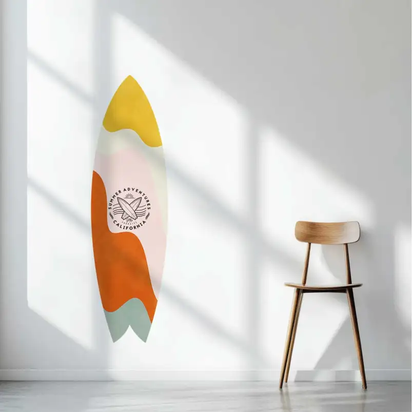 Planche de surf décorative Summer Adventures California