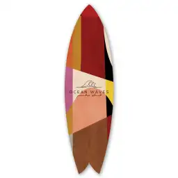 Planche de surf décorative Pop Color