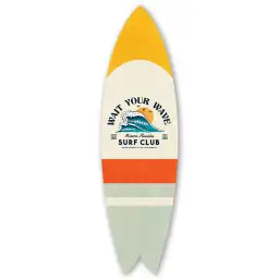 Planche de surf décorative Wait Your Wave