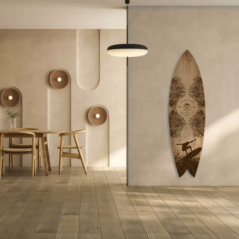 Planche decorative de surf Wild Wave
