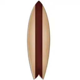 Planche de surf decorative surf Lodge