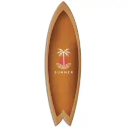 Planche de surf deco Summer Lines