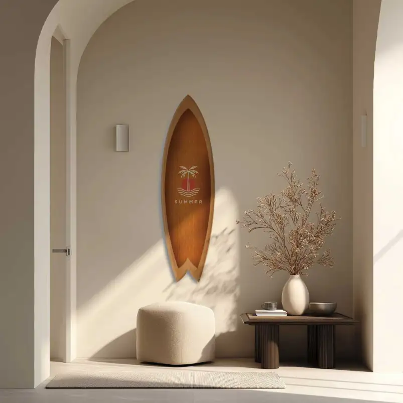 Planche de surf deco Summer Lines
