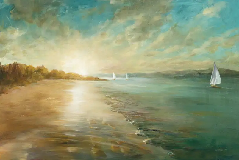Lueur côtière - affiche paysage