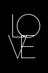 Love typo - tableau design