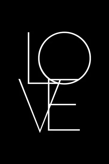 Love typo - tableau design