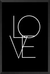 Love typo - tableau design