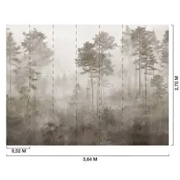 Papier peint chambre enfant - La Vallée des Ours