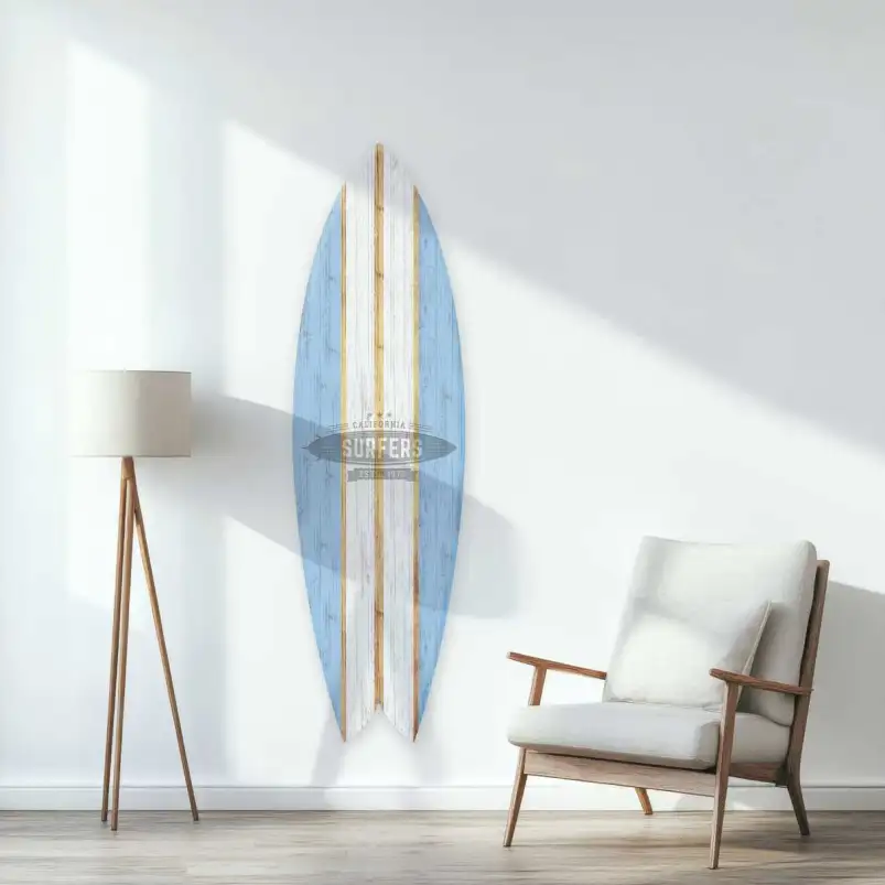 Planche Déco Surf California Surfers 1978