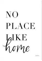 Poster no place like home