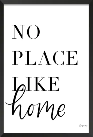Poster no place like home