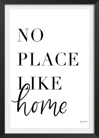 Poster no place like home