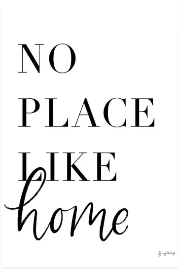 Poster no place like home