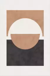 Symétrie inversée - poster minimaliste