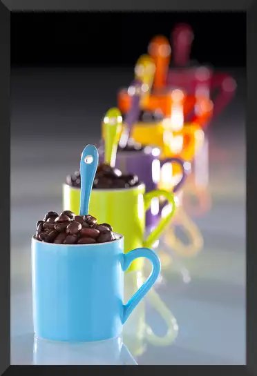 Tasses à café - affiche café