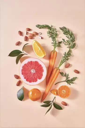Shot de vitamine c - affiche fruits et legumes