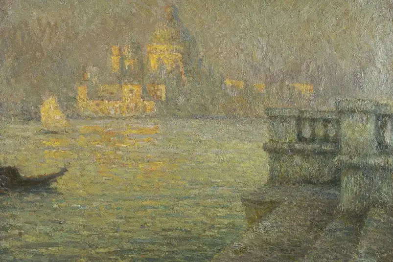 Venise l'après midi Henri le Sidaner - tableau paysage