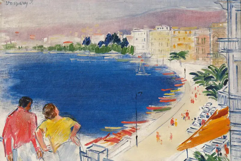 La baie de Rapallo de János Vaszary - tableau celebre