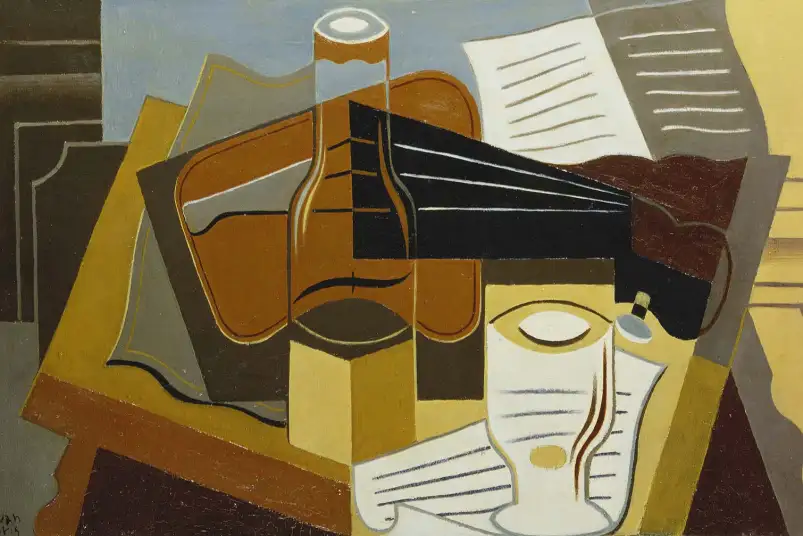 Nature morte de Juan Gris - tableau célèbre