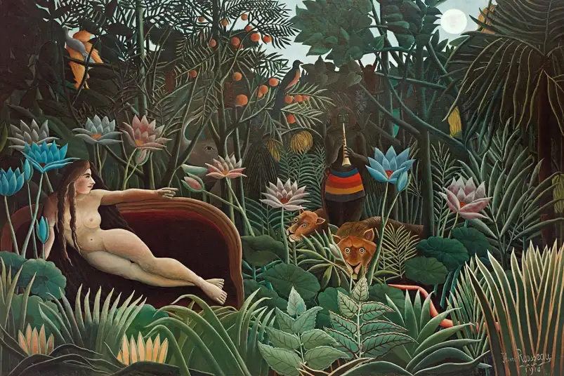 Le rêve d' Henri Rousseau - tableau célèbre
