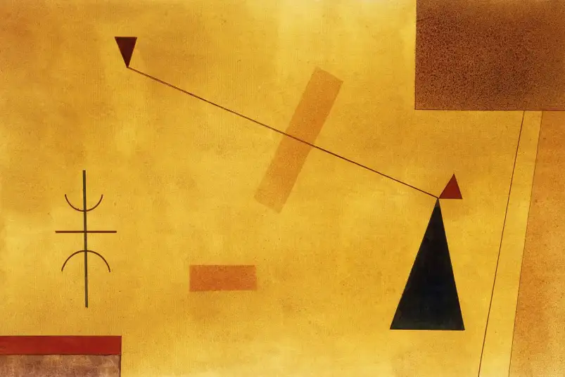 Ausser Gewitch de Wassily Kandinsky - tableau celebre