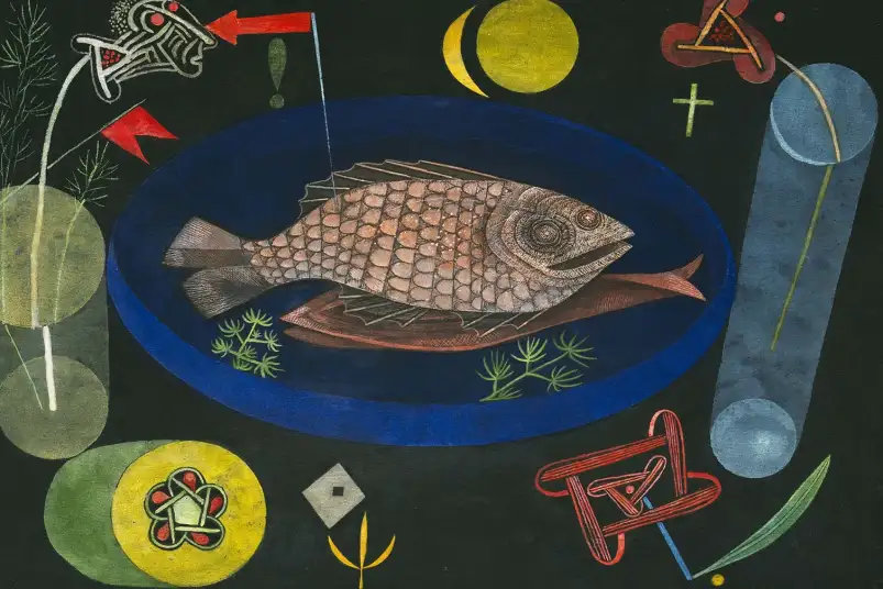 Autour du poisson de Paul Klee - tableau célèbre