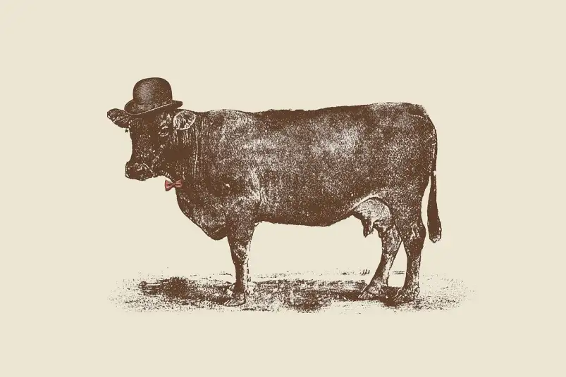Cow Cow Nut - tableau neo vintage