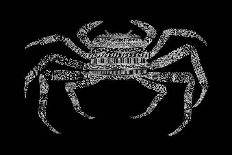 Crab - poster animaux