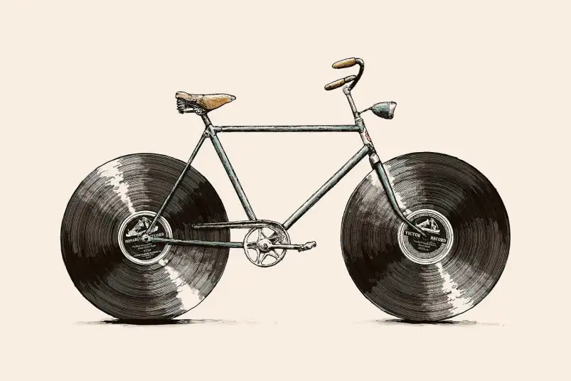 Velophone - affiche velo
