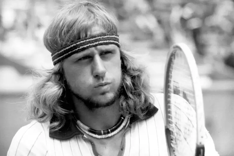 Bjorn Borg à Roland Garros 1972 - posters sportifs
