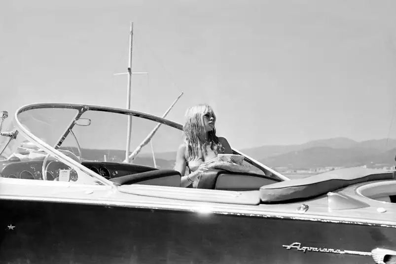 Affiche Brigitte Bardot Saint-Tropez 1965