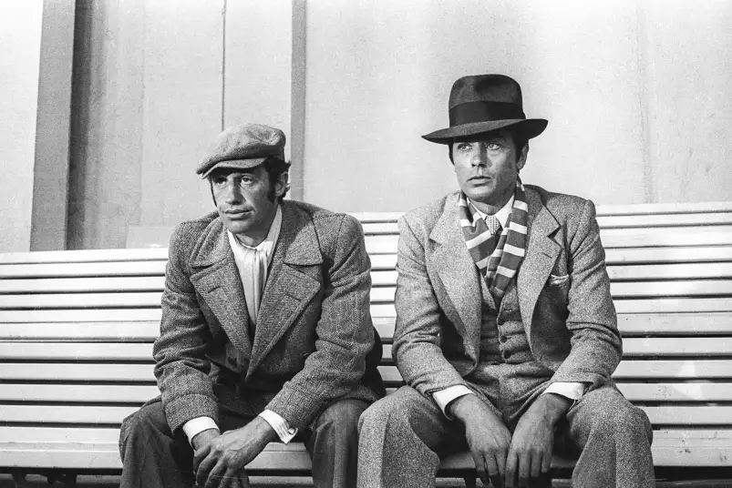 Tableau iconique Belmondo et Delon