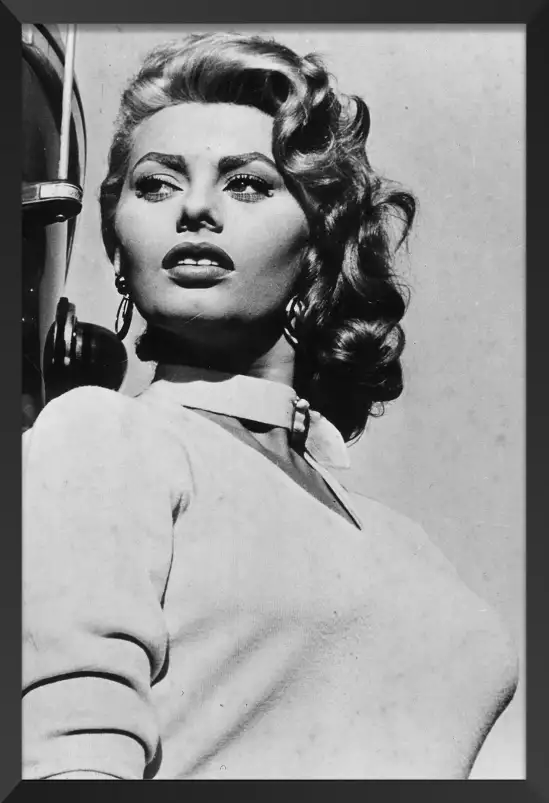 Sophia loren, la chance d'être femme 1955 - affiche cinema