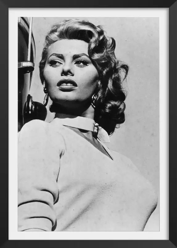 Sophia loren, la chance d'être femme 1955 - affiche cinema