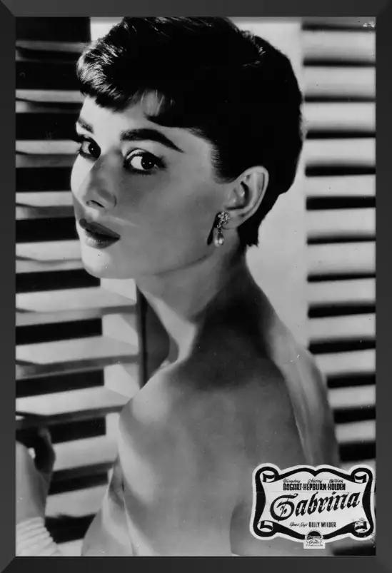 Audrey hepburn intime - affiche cinema