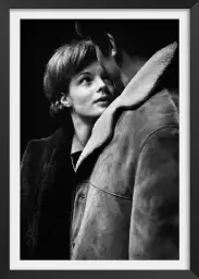 Romy Schneider et Alain Delon - affiche cinema