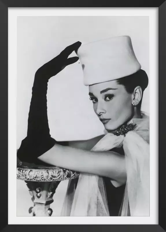 Diamants sur canapé, audrey hepburn - affiche cinema