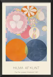 Hilma af Klint, Group IV, No. 2. The Ten Largest, Childhood - tableau celebre