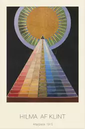 Hilma af Klint, Group X, No. 1, Altarpiece - tableau celebre