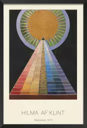 Hilma af Klint, Group X, No. 1, Altarpiece - tableau celebre