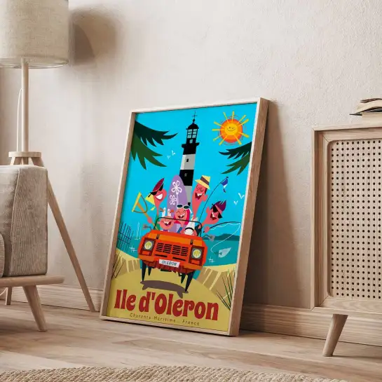 Affiche Île d’Oléron