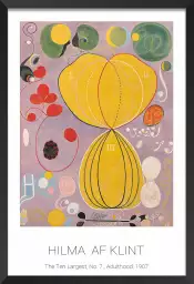 Hilma af Klint, The Ten Largest Adulthood - tableau celebre