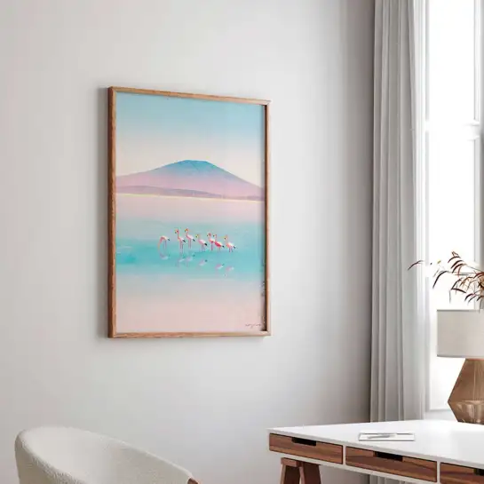 Plongez dans une ambiance tropicale avec cette affiche Henry Rivers. Une décoration murale élégante disponible sur Hexoa®.