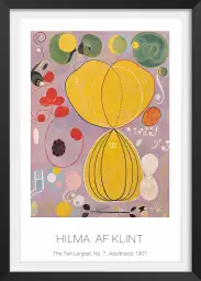 Hilma af Klint, The Ten Largest Adulthood - tableau celebre