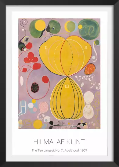 Hilma af Klint, The Ten Largest Adulthood - tableau celebre