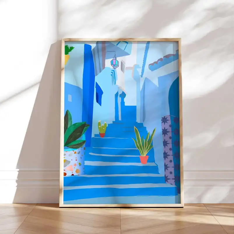 Affiche Chefchaouen