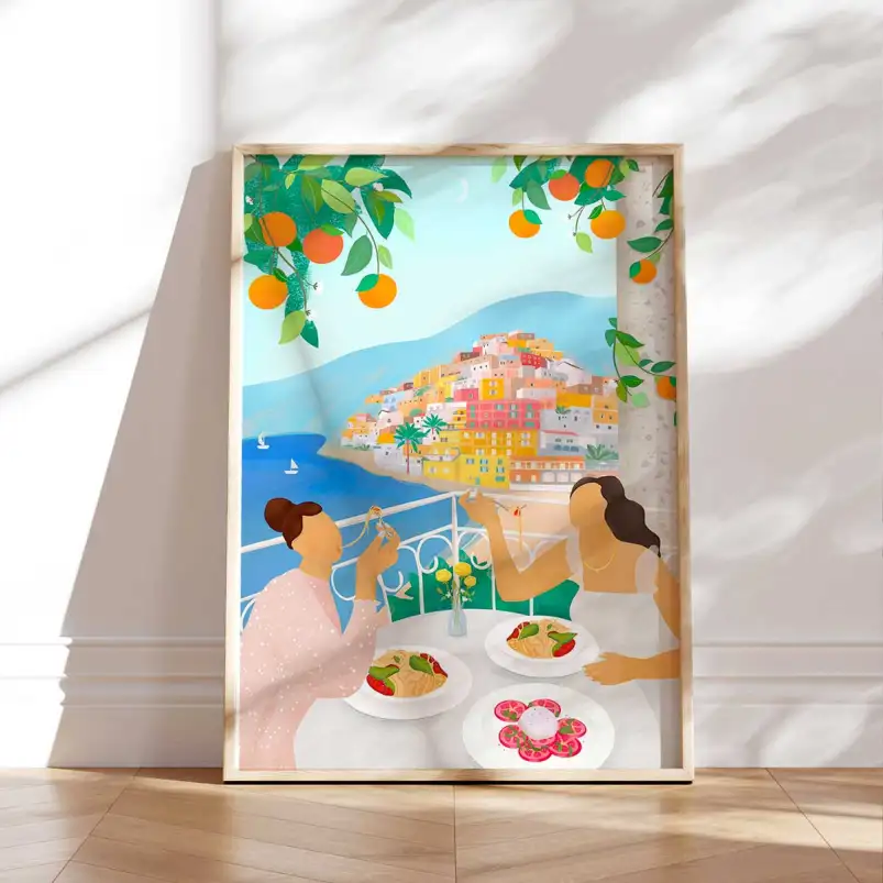 Affiche Positano
