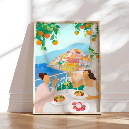 Affiche Positano
