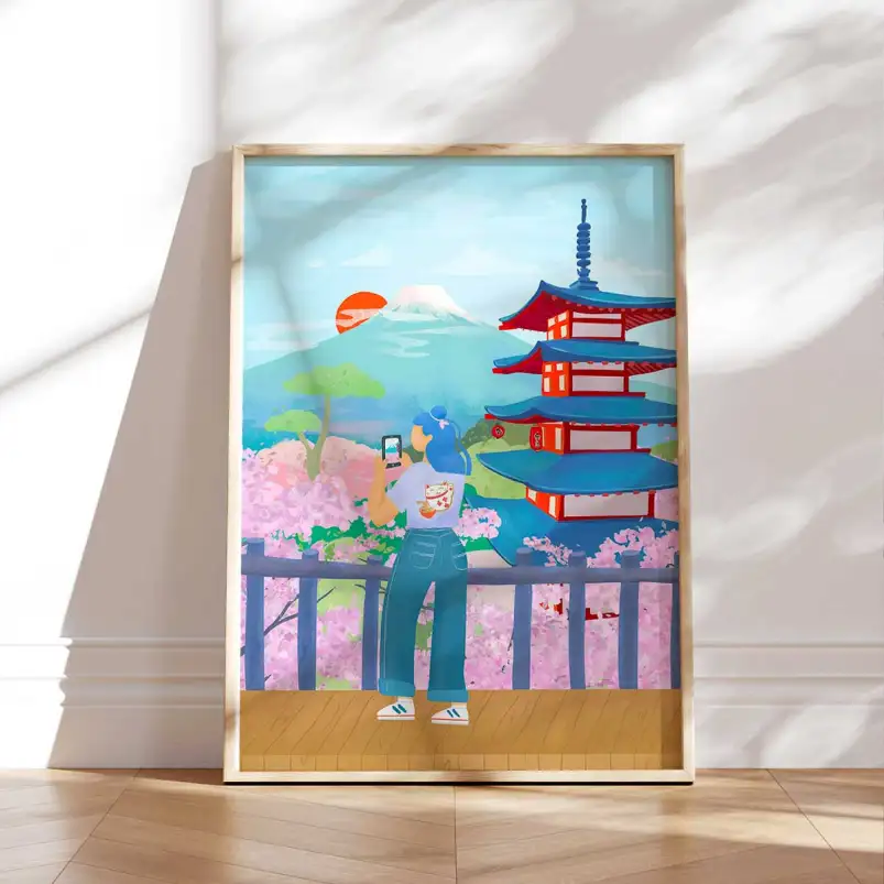 Affiche Japon
