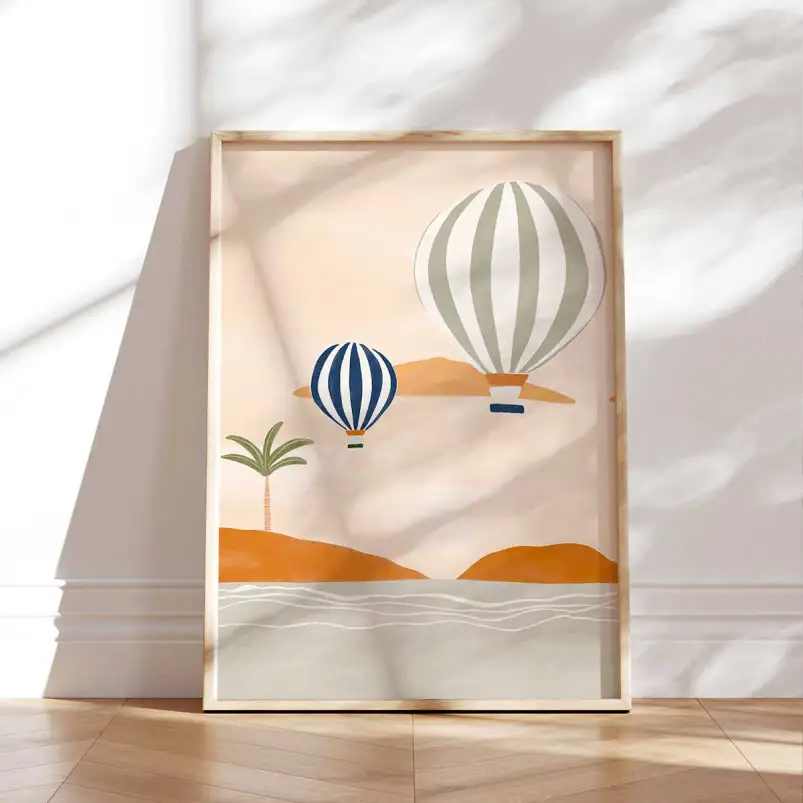 Affiche voyage poétique
